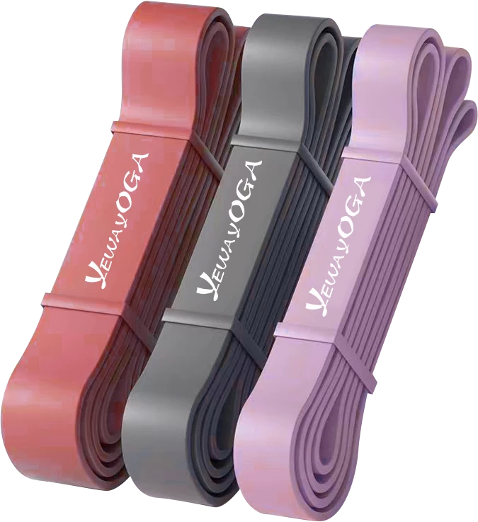 Pilates Resistance Bands Set - 5-Level Resistance for Full Body Training