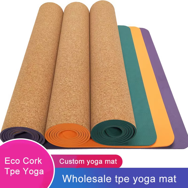 FSC certified sustainable cork yoga mat eco friendly