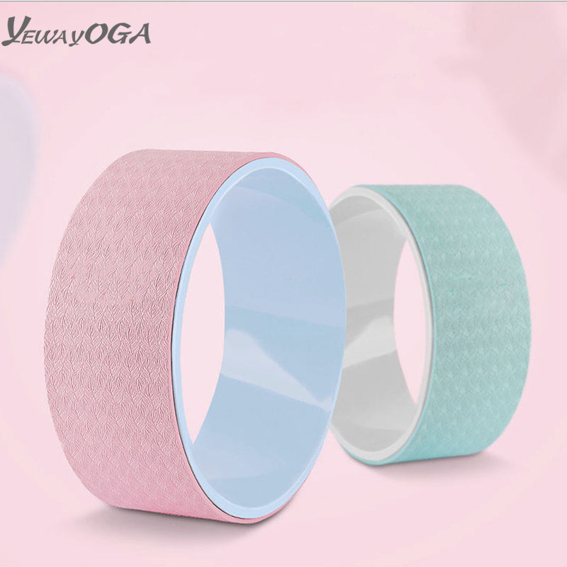 Balance Trainers TPE EVA Yoga Wheel Workout Massage Strongest Roller Commercial Use