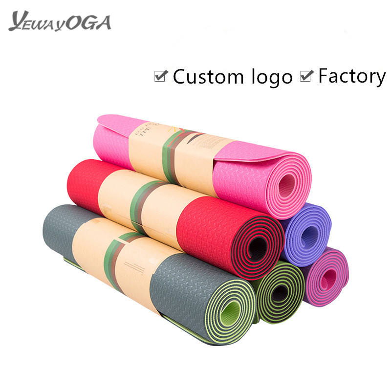 6mm TPE Yoga Mat | Medium Thickness Ideal Support