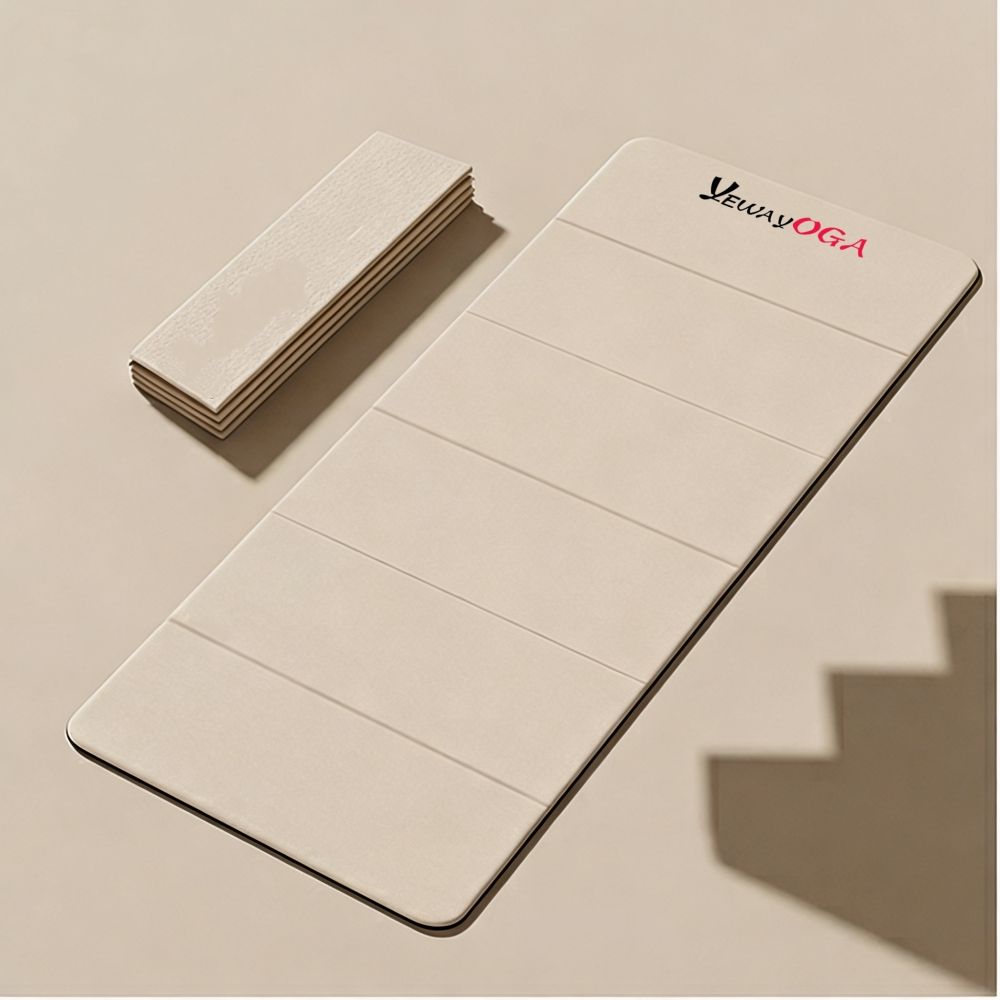 Personalized Foldable Yoga Mat TPE Thick Non Slip Custom Printed