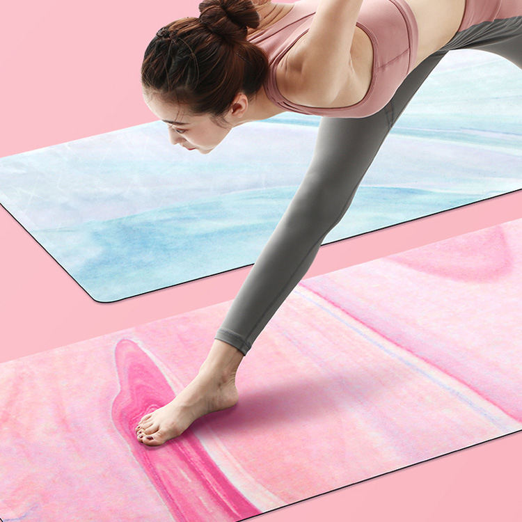 Non-slip yoga mat hot yoga grip