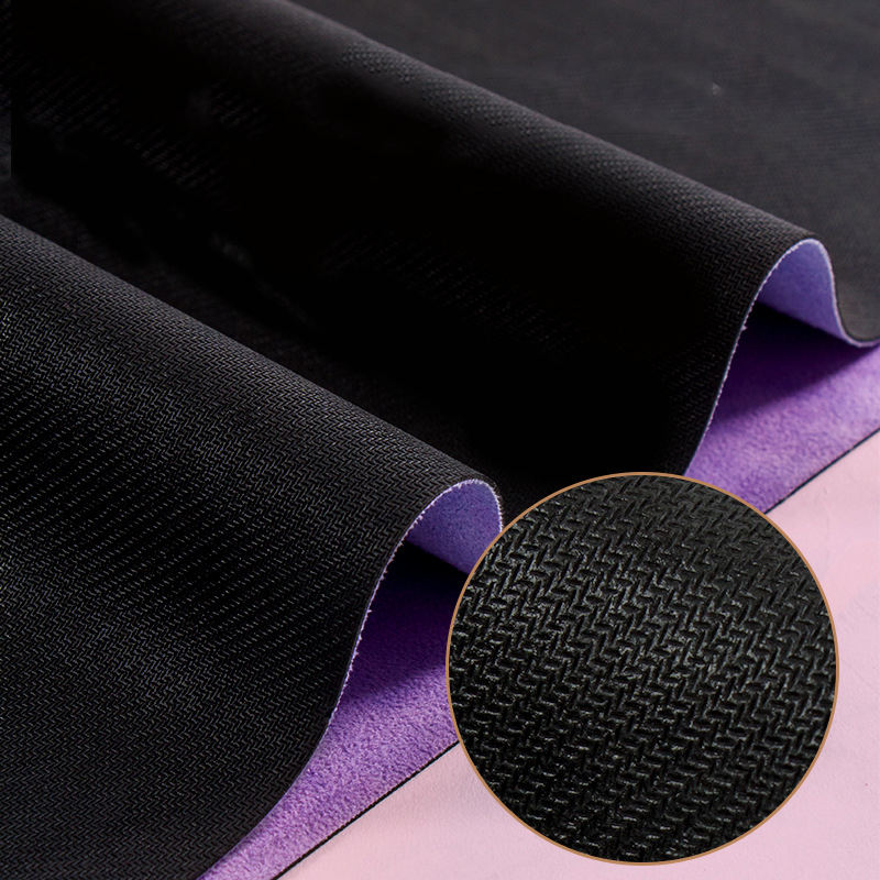 Natural rubber yoga mat bottom non-slip