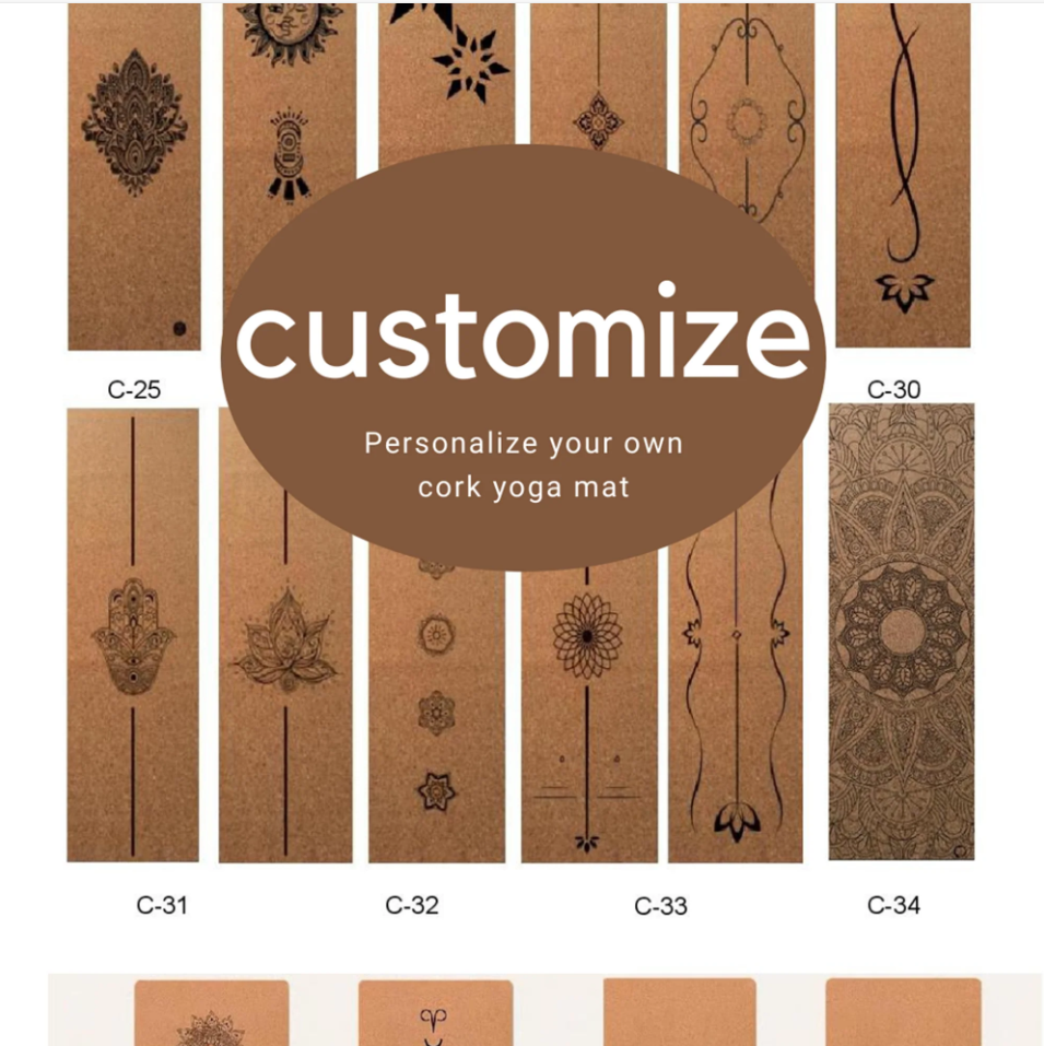 OEM ODM custom cork yoga mat service manufacturer