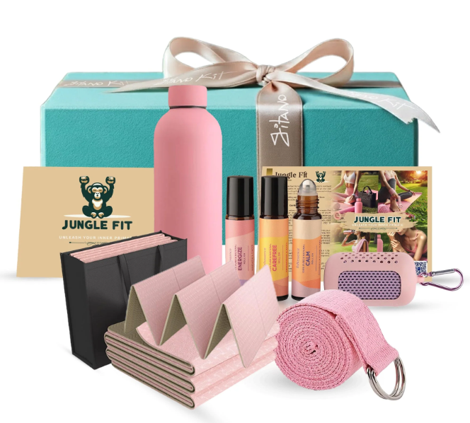 Yoga mat packaging branded gift box