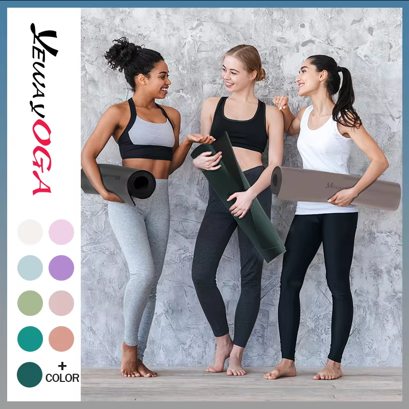 wholesale Natural Rubber Yoga Mat with logo Corporate Gifts Bulk Purchase