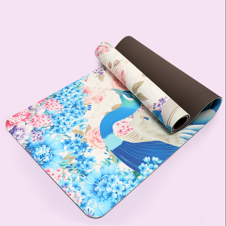 Printed TPE Yoga Mat | Personalized Patterns Fashionable Design