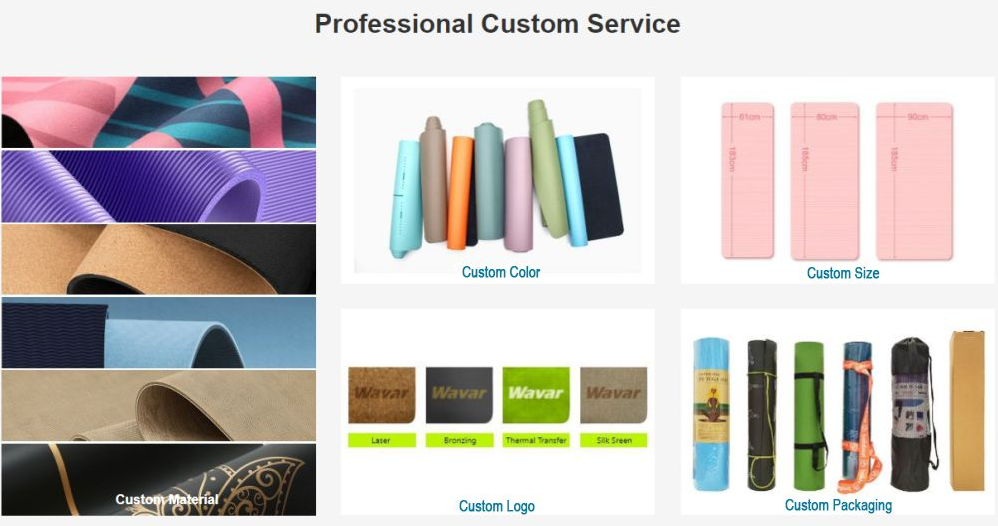 OEM custom yoga mat manufacturing process